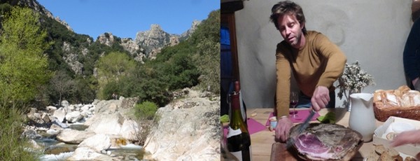 Après une balade jusqu'aux gorges d'Héric accueil en gîte, au hameau d’Héric pour se reposer et se rassasier.© Catherine Gary Après une balade jusqu'aux gorges d'Héric accueil en gîte, au hameau d’Héric pour se reposer et se rassasier.© Catherine Gary