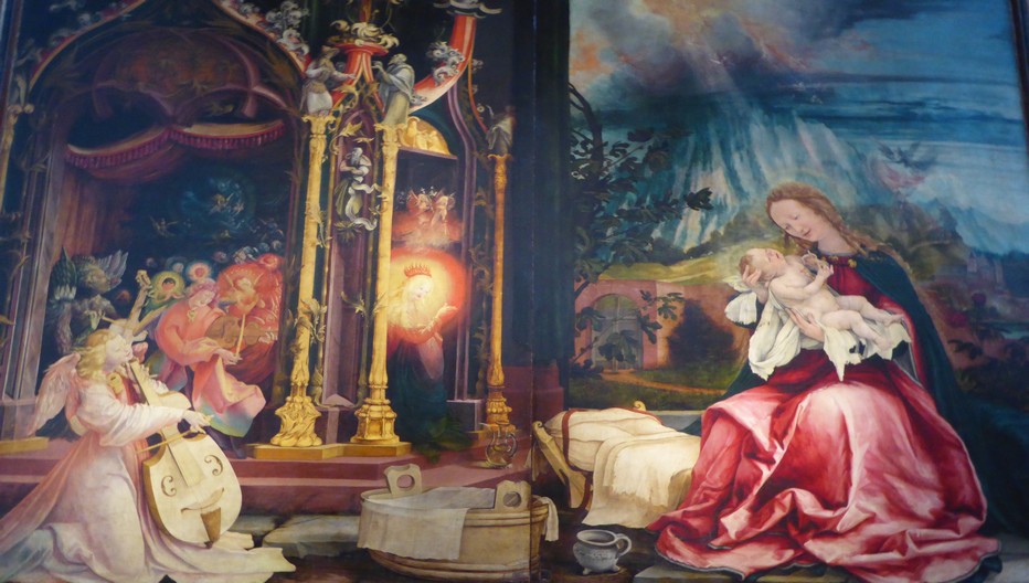 Depuis la réouverture récente du musée Unterlinden à redécouvrir parmi les innombrables oeuvres L'annonciation. Retable d'Issenheim © C.Gary Depuis la réouverture récente du musée Unterlinden à redécouvrir parmi les innombrables oeuvres L'annonciation. Retable d'Issenheim © C.Gary