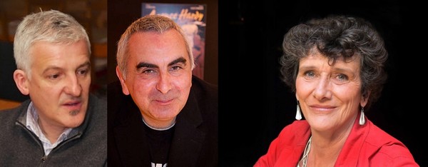 De gauche à droite : Olivier Huguenot © lindigomag ; Tonino Benacquista © DR ; Isabelle Autissier © Babelio.com; tous deux faisant partie des membres du Jury qui décerneront le premier Prix de la BD Géographique qui sera remis à la Tour de la Liberté le dimanche 2 octobre. De gauche à droite : Olivier Huguenot © lindigomag ; Tonino Benacquista © DR ; Isabelle Autissier © Babelio.com; tous deux faisant partie des membres du Jury qui décerneront le premier Prix de la BD Géographique qui sera remis à la Tour de la Liberté le dimanche 2 octobre.