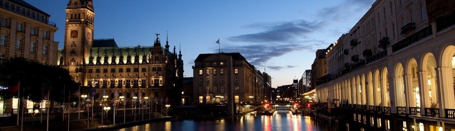 Deuxième plus grande ville d’Allemagne après Berlin, Hambourg, est immanquablement associée à son fleuve, l’Elbe. © Marine Desmon