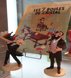 L’album « Les 7 Boules de Cristal et le professeur Hippolyte Bergamotte alias Hippolyte Streszincski. ©Bertrand Munier L’album « Les 7 Boules de Cristal et le professeur Hippolyte Bergamotte alias Hippolyte Streszincski. ©Bertrand Munier