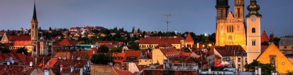 vue  sur Zagreb, la magnifique capitale croate. Copyright hello.zagreb.com