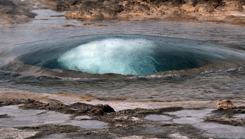 Les nombreux geysers font partie du paysage islandais.  © Lindigomag