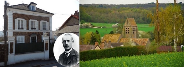 De gauche à droite : Maison du quartier de La Lozère à Palaiseau dans la Vallée de Chevreuse au bout du RER et qui va jusqu’à Chartres en passant par l'église Saint-Martin dans le  vieux pays de Le Hurepoix.   © P.Y Le Priol