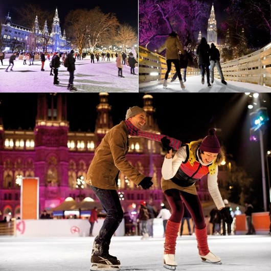 Les plaisirs de la glace à Vienne , l'une des villes les plus agréables à vivre au monde © O.T. Vienne