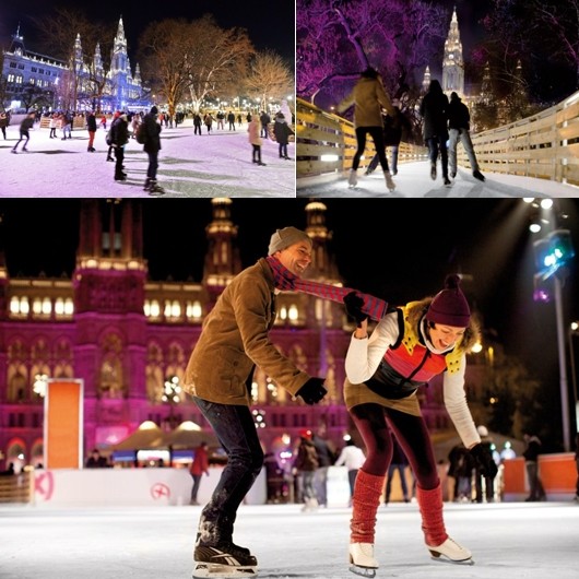 Les plaisirs de la glace à Vienne , l'une des villes les plus agréables à vivre au monde © O.T. Vienne Les plaisirs de la glace à Vienne , l'une des villes les plus agréables à vivre au monde © O.T. Vienne