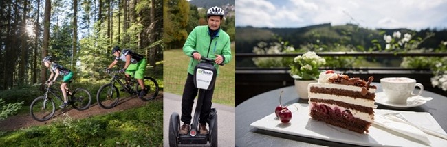 Le gyropode (segway) est devenu une activité très à la mode à Baiersbronn. © www.baiersbronn.de © David Raynal