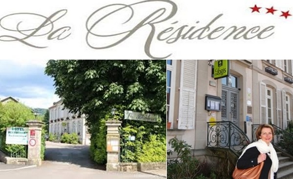 Magnifique entrée sur L’hôtel restaurant ajolais « La Résidence » © DR et ©Bertrand Munier Magnifique entrée sur L’hôtel restaurant ajolais « La Résidence » © DR et ©Bertrand Munier