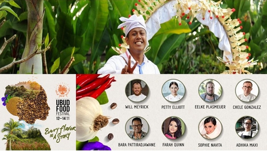 Ubud à Bali, nouveau temple de la gastronomie.  © www.Ubudfoodfestival.com Ubud à Bali, nouveau temple de la gastronomie.  © www.Ubudfoodfestival.com