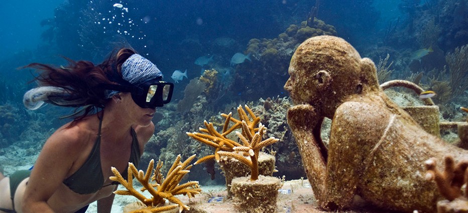 Cancun : plongez dans le plus grand musée sous-marin du monde, dans les profondeurs vous pourrez admirer plus de 500 sculptures réalisées, pour la plupart, par l’artiste anglais Jason de Caires Taylor.© www.visitmexico.com Cancun : plongez dans le plus grand musée sous-marin du monde, dans les profondeurs vous pourrez admirer plus de 500 sculptures réalisées, pour la plupart, par l’artiste anglais Jason de Caires Taylor.© www.visitmexico.com