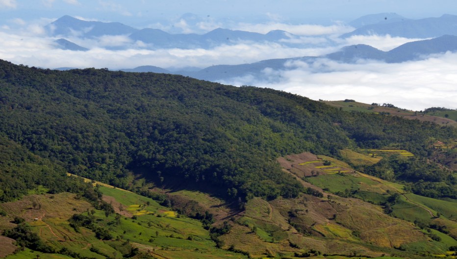 Du 24 au 26 juin, la commune de Dan Sai dans la province de Loei en Thaïlande, organise le festival Phi Ta Khon. Ici une vue du parc national de Phu Ruea  © David Raynal