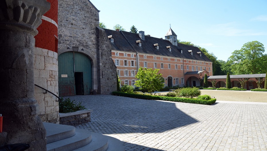En Wallonie l'abbaye des moines trappistes de Rochefort © David Raynal En Wallonie l'abbaye des moines trappistes de Rochefort © David Raynal