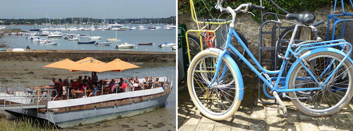 l’île aux Moines vous accueille pour une balade, à pied ou à vélo, sur les 7 km de long et 3,5 km de large de ses sentiers et de sa forme en croix..© C.Gary l’île aux Moines vous accueille pour une balade, à pied ou à vélo, sur les 7 km de long et 3,5 km de large de ses sentiers et de sa forme en croix..© C.Gary