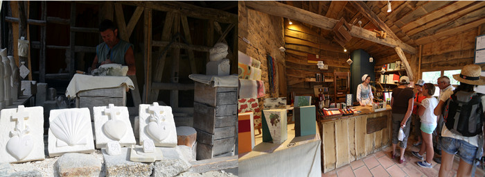 Les artisans s'affairent dans les échoppes du village médiéval. Crédit photo le Puy du Fou D.R.