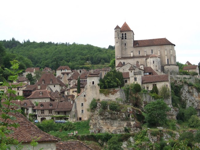 Saint-Cirq-Lapopie, élu en 2012 Village préféré des Français.©  DR
