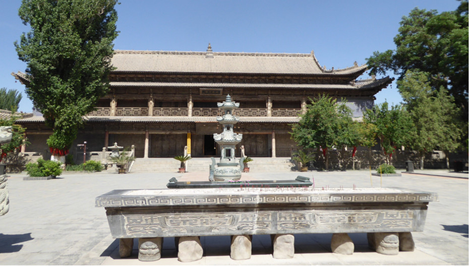 le temple du grand bouddha couché Sakyamuni. © Catherine Gary