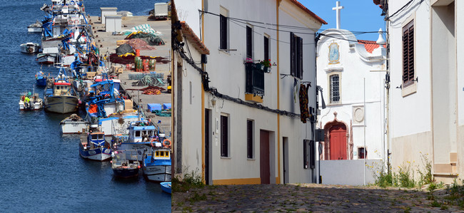 Sines est une ville portuaire au centre de la côte sud-ouest du Portugal..© David Raynal