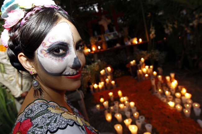 L'une des plus grandes célébrations à Veracruz est le Festival Mictlán, qui dure cinq jours. Copyright VistiMexico.com L'une des plus grandes célébrations à Veracruz est le Festival Mictlán, qui dure cinq jours. Copyright VistiMexico.com