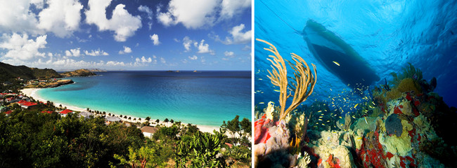 Saint-Barthélemy bénéficie d'une clientèle composée de 60% de nord-américains, 30% d'européens et 10% de sud-américains, essentiellement des brésiliens. (OT St-Barthélemy) Saint-Barthélemy bénéficie d'une clientèle composée de 60% de nord-américains, 30% d'européens et 10% de sud-américains, essentiellement des brésiliens. (OT St-Barthélemy)