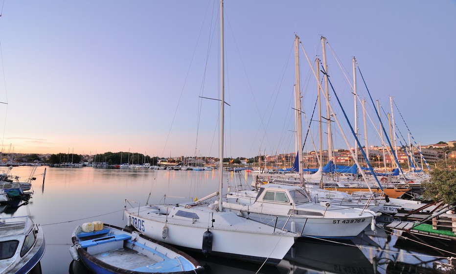 Vue magnifique sur le Port de Balaruc-les-Bains © H. Da Costa pour OT