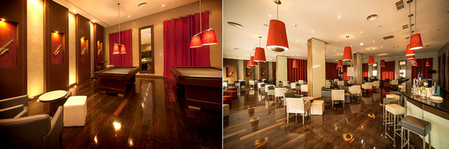 Salon et bar de l'Hôtel © VG Santa Cruz Salon et bar de l'Hôtel © VG Santa Cruz