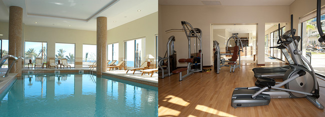 Salle de sports et spa au Villa Gale © VG Santa Cruz Salle de sports et spa au Villa Gale © VG Santa Cruz