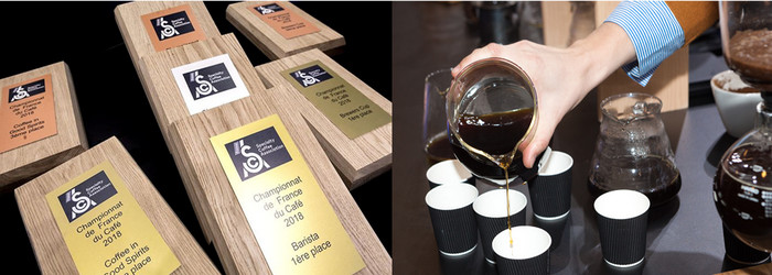 Dans les catégories Barista, Brewers Cup et Coffee in Good Spirits qui se sont déroulés le 30 janvier dernier à Marseille, les vainqueurs de cette deuxième série d’épreuves viendront compléter la #TeamFrance qui représentera l’hexagone aux Championnats du Monde de Café. Copyright D.R. Dans les catégories Barista, Brewers Cup et Coffee in Good Spirits qui se sont déroulés le 30 janvier dernier à Marseille, les vainqueurs de cette deuxième série d’épreuves viendront compléter la #TeamFrance qui représentera l’hexagone aux Championnats du Monde de Café. Copyright D.R.