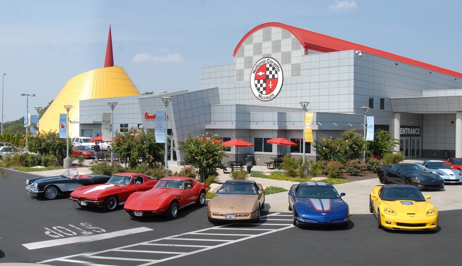 Bowling Green :  c’est en effet là que Corvette a installé son usine de fabrication et un musée où se dévoilent les modèles successifs de la marque. © DR