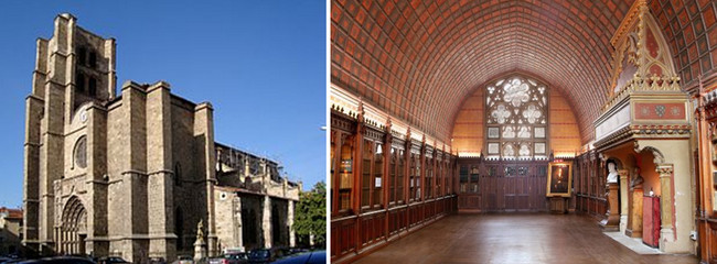 collégiale Notre-Dame d’Espérance et son étonnante salle héraldique de la Diana © OT pays de Loire