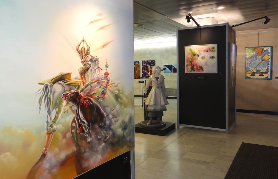 Le salon ouvre ses portes jusqu’au mardi 24 juillet. ©Bertrand Munier Le salon ouvre ses portes jusqu’au mardi 24 juillet. ©Bertrand Munier