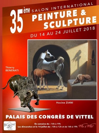 35ème salon… exceptionnel ! ©Salon des artistes de Vittel 35ème salon… exceptionnel ! ©Salon des artistes de Vittel