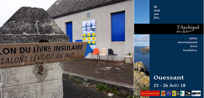 @ David Raynal et affiche du Salon du livre @ DR @ David Raynal et affiche du Salon du livre @ DR