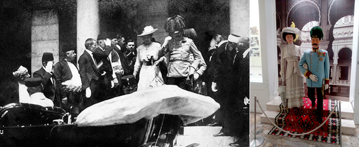 L’Archiduc François-Ferdinand et son épouse Sophie, tous deux décédés dans l’attentat de 1914 qui allait précipiter la première Guerre mondiale © FS et photo d'archives
