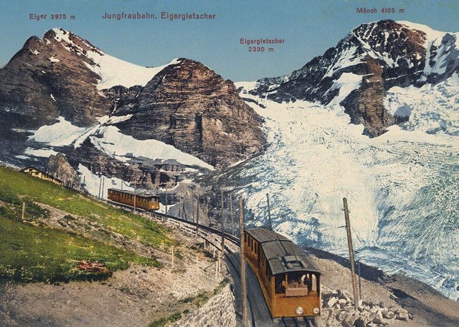 Jungfraubahn, le train le plus haut d'Europe