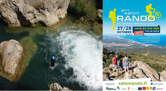 Activités sportives sur mer et sur terre c'est ce que propose le 3ème édition du Salon de la Rando à Argelès sur mer.  @ DR