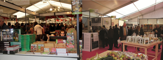 Comme tous les deux ans le Salon International du Livre Gourmand de Périgueux ouvre ses portes aux livres de cuisines, mais aussi aux produits frais. Copyright SILG Comme tous les deux ans le Salon International du Livre Gourmand de Périgueux ouvre ses portes aux livres de cuisines, mais aussi aux produits frais. Copyright SILG