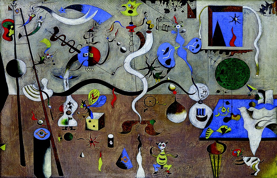 Le Carnaval d'arlequin 1924-25 Miro - Copyright DR Le Carnaval d'arlequin 1924-25 Miro - Copyright DR