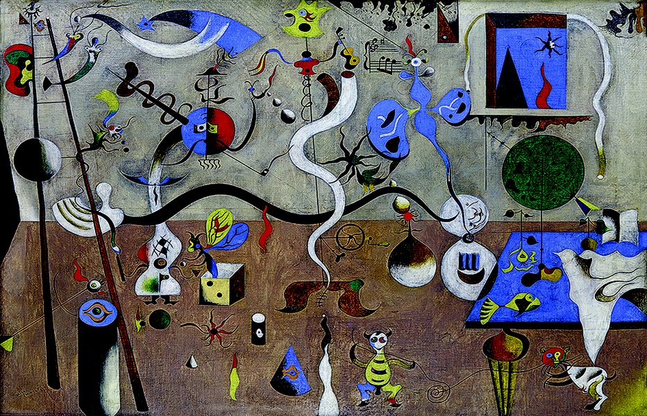 Le Carnaval d'arlequin 1924-25 Miro  - Copyright DR