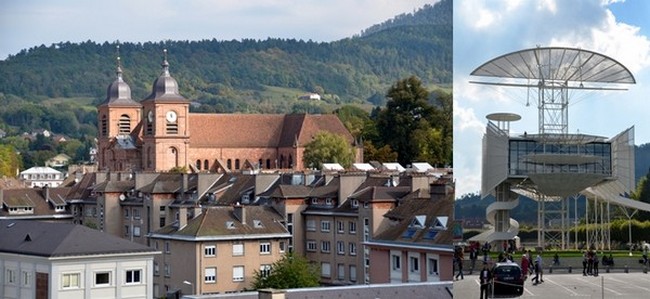 Depuis plusieurs années, le festival a dressé ses chapiteaux autour de la Tour de la Liberté à Saint-Dié-des-Vosges intra-muros. © David Raynal Depuis plusieurs années, le festival a dressé ses chapiteaux autour de la Tour de la Liberté à Saint-Dié-des-Vosges intra-muros. © David Raynal