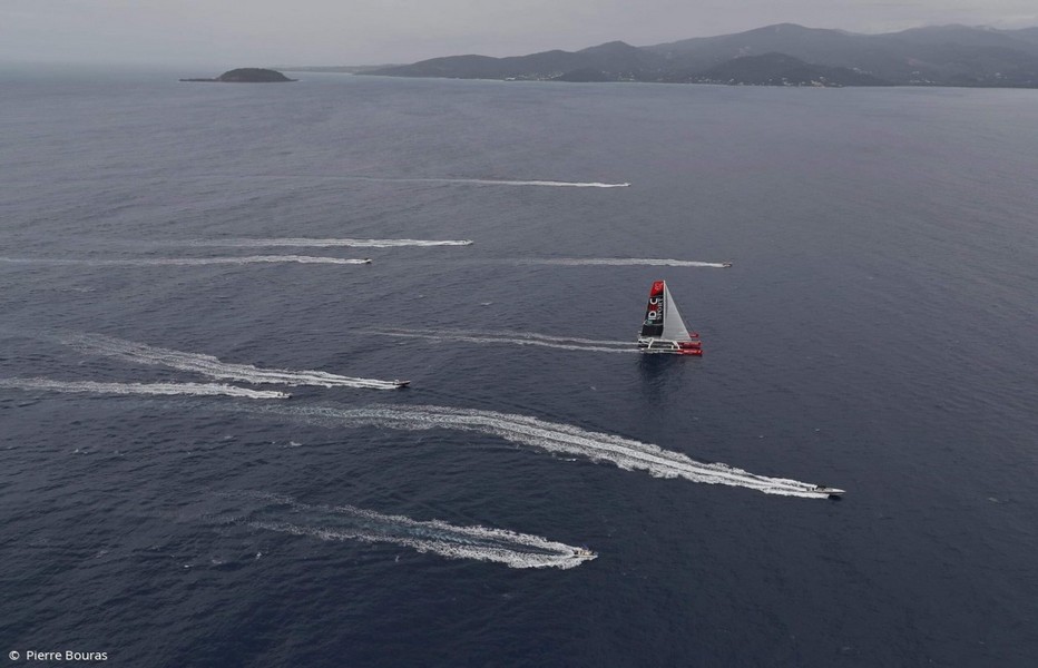 "Pourquoi ne pas imaginer une flotte de petits bateaux volants en fibre de lin ou en résine recyclable. Cela ferait une flotte magnifique à travers l’Atlantique."Crédit photo DR "Pourquoi ne pas imaginer une flotte de petits bateaux volants en fibre de lin ou en résine recyclable. Cela ferait une flotte magnifique à travers l’Atlantique."Crédit photo DR