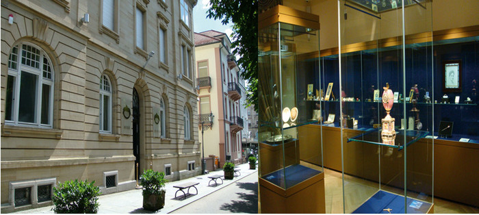 La collection d'Alexander Ivanov dans la belle Sophienstrasse de Baden-Baden est le premier et seul musée au monde dédié à l'œuvre du célèbre bijoutier russe Fabergé .© OT Allemagne