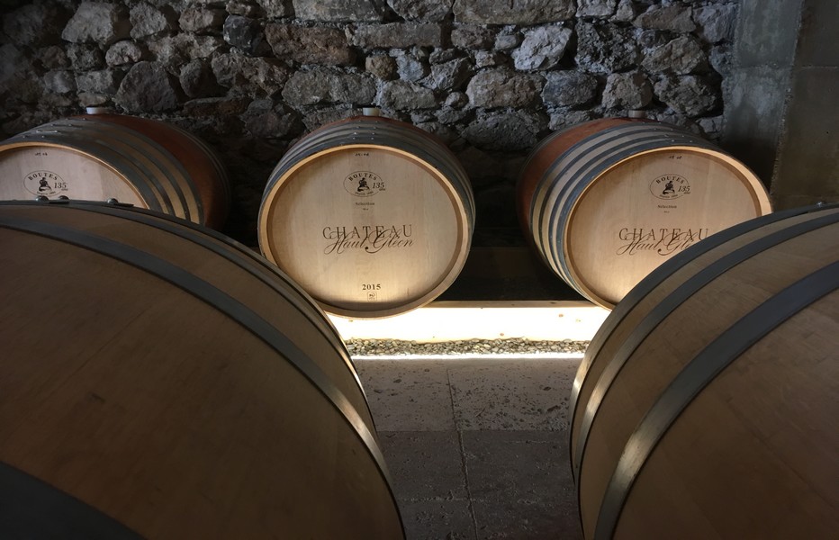 Les chais du château de Haut Gléon @ R.Bayon Les chais du château de Haut Gléon @ R.Bayon