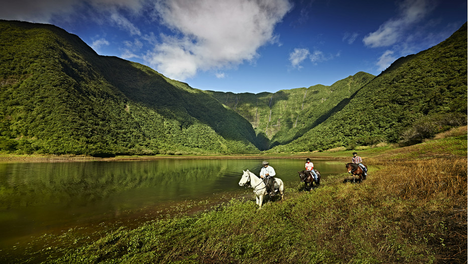 La Réunion, équitation Grand Etang ©Studio Lumière