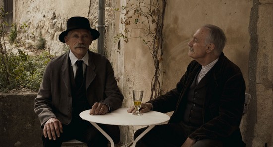 Jacques Gamblin et Bernard Le Coq dans le film de Niels Tavernier "L'incroyable histoire du facteur Cheval" . @ Fechner Film