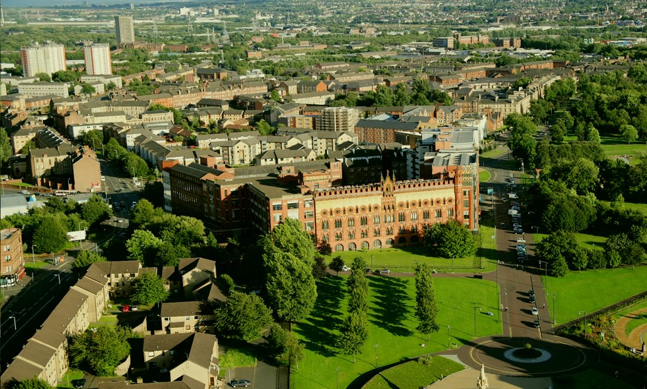 Vue sur Glasgow verdoyant. Copyright DR