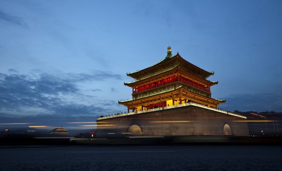Un temple de la cité de Xi'an  @ Pixabay