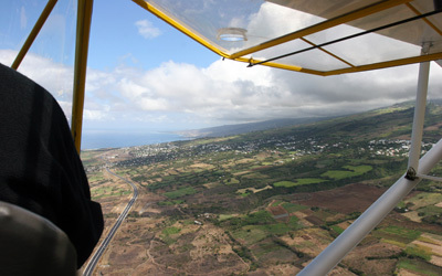La côte réunionnaise avec Félix ULM/David Raynal La côte réunionnaise avec Félix ULM/David Raynal
