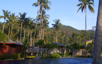 L'Hôtel Gaja Puri a Koh Chang (Crédit photo Kim Frossard)