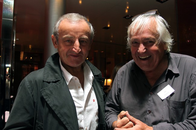 L'écrivain Yann Queffellec (prix Goncourt 1985) et Jean Picollec... @ David Raynal L'écrivain Yann Queffellec (prix Goncourt 1985) et Jean Picollec... @ David Raynal