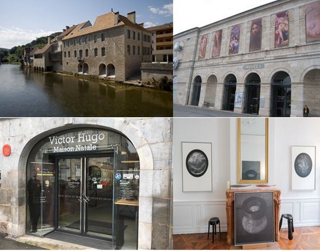 De gauche à droite : Musée Courbet à Ornans; Musée des Beaux-Arts et d’archéologie de Besançon, la Maison natale de Victor Hugo, Galerie L’App’Art de Gilles Dreydemy . @ Tripadvisor/Wikipédia/DR De gauche à droite : Musée Courbet à Ornans; Musée des Beaux-Arts et d’archéologie de Besançon, la Maison natale de Victor Hugo, Galerie L’App’Art de Gilles Dreydemy . @ Tripadvisor/Wikipédia/DR